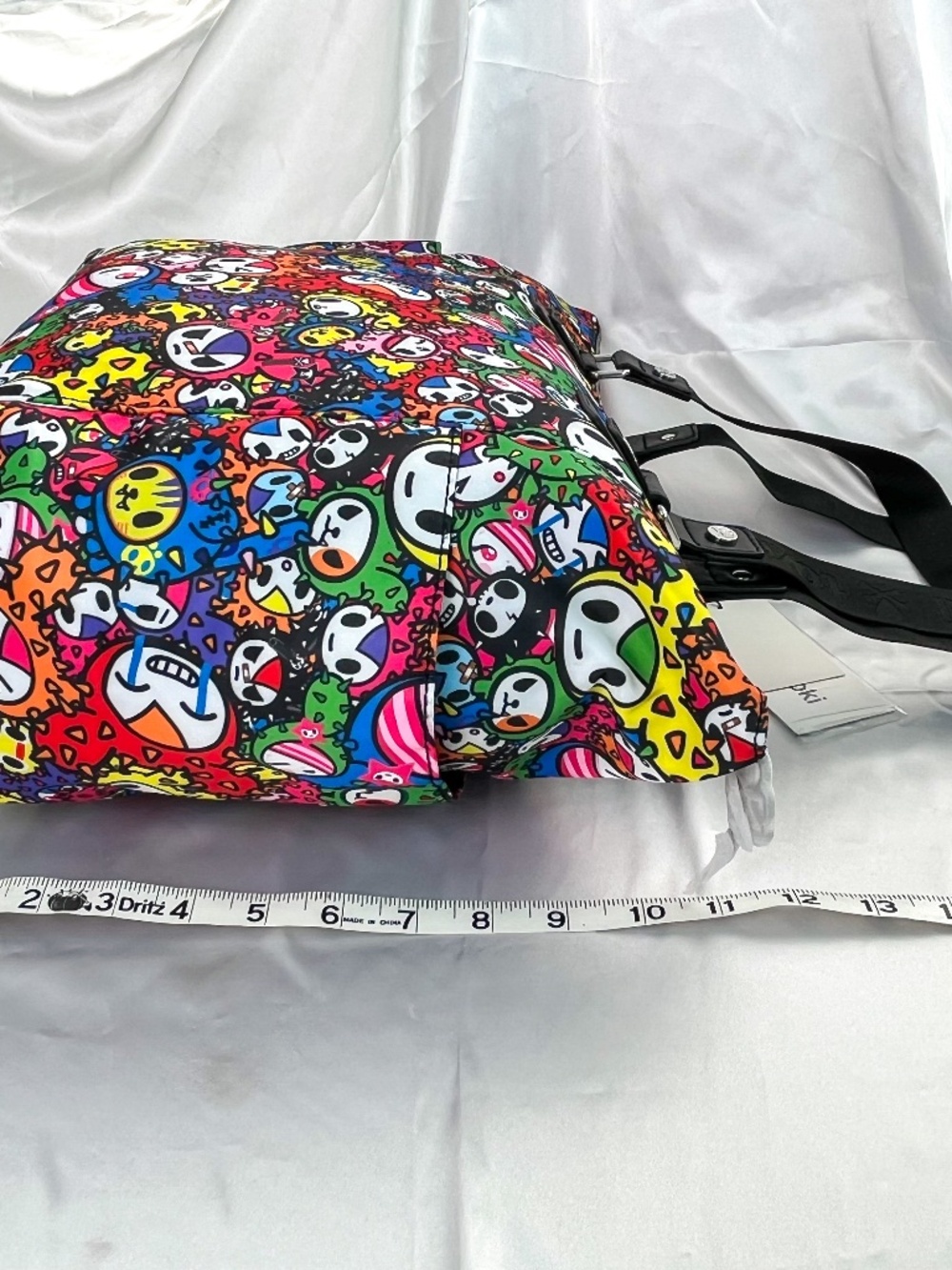 Tokidoki Cactus Friends Zipper Tote Shoulder Bag Purse Vintage Sandy Rainbow New - Picture 3 of 14